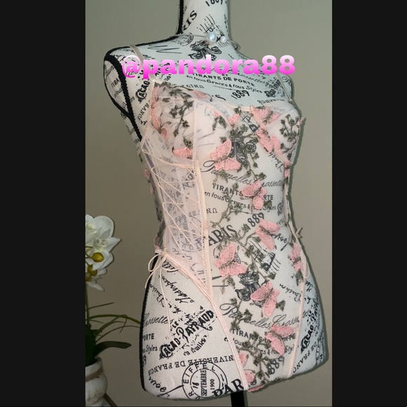 Butterfly fairy sexy teddy lace valentines - Picture 4 of 10